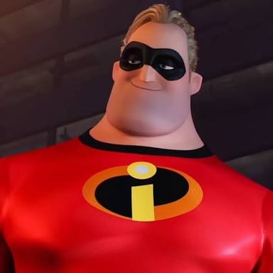 Bob Parr, also known as Mr. Incredible, from Pixar’s The Incredibles.