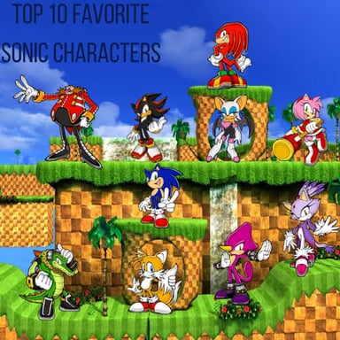 Sonic the Hedgehog, the fast-moving hero from Sega’s video-game series.