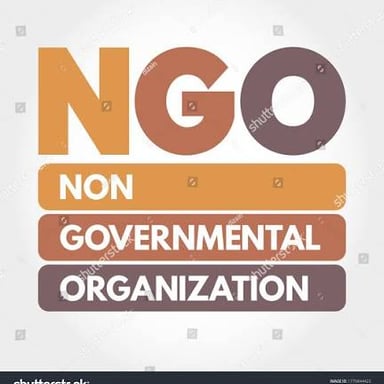 The abbreviation NGO stands for nongovernmental organization.