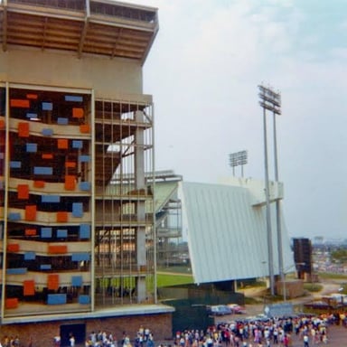 Shea Stadium in Queens, the former home of the New York Mets.