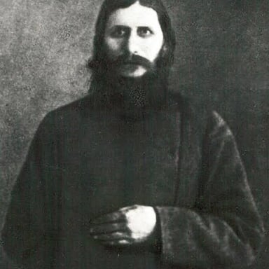 Portrait of Grigori Rasputin, the Russian mystic associated with the Romanov court