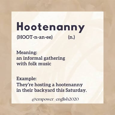 A visual reference to “a hoot” as something amusing or enjoyable.