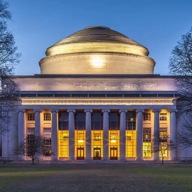 The Great Dome and surrounding buildings on the MIT campus