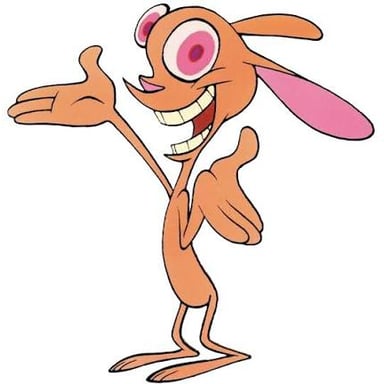 Ren Hoek, the small, sharp-featured Chihuahua character from The Ren & Stimpy Show.
