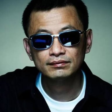 Portrait of Hong Kong filmmaker Wong Kar-wai.