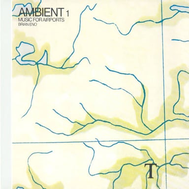 Brian Eno's Music for Airports album artwork