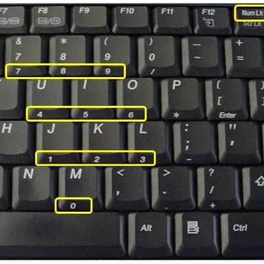Lock (PC key) — NYT Crossword Answer
