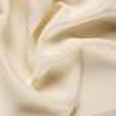 A swatch of pale beige ecru fabric