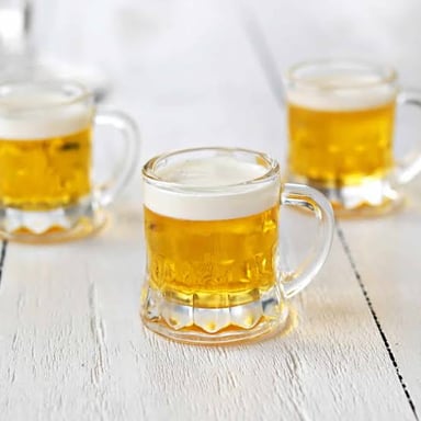 A small sip of a drink, illustrating the clue’s tiny serving.