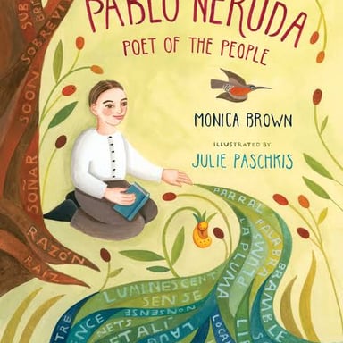 A book or poetry collection featuring Pablo Neruda’s “Ode to My Socks.”