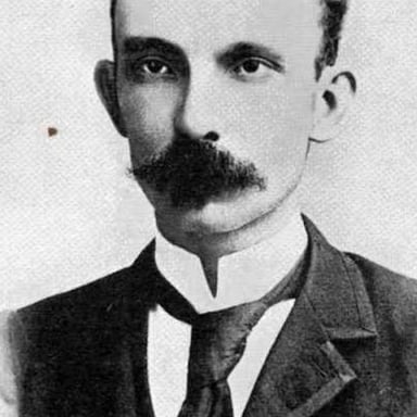 Portrait of José Martí, the Cuban poet, journalist, and independence leader.