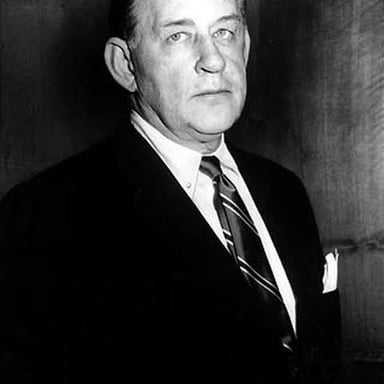 Portrait of American novelist John O’Hara.