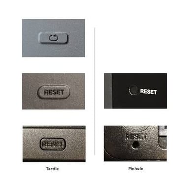 A reset control representing a return to a starting state.