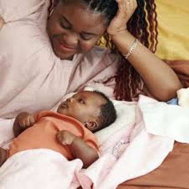 Several babies in a family setting