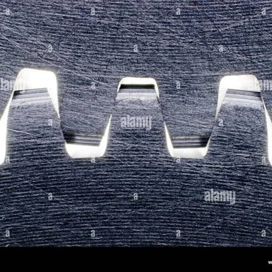 Interlocking metal gears with visible teeth