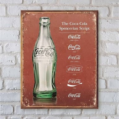 A Coca-Cola bottle displaying the brand’s distinctive script logo.