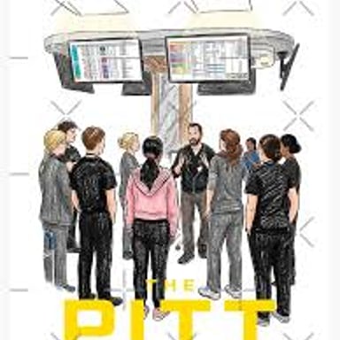 Promotional artwork for the television drama The Pitt.