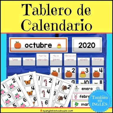 A Spanish-language calendar with “hoy” marking the current day.