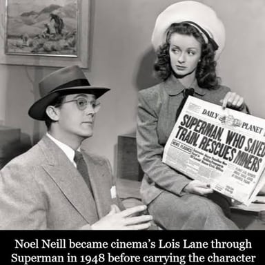 Lois Lane, the Daily Planet reporter from Superman stories and films.