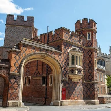 Historic buildings of Eton College in Eton, England.