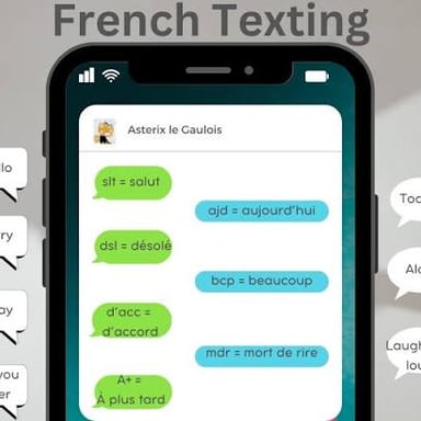 A French-language reference showing the abbreviation for sainte.