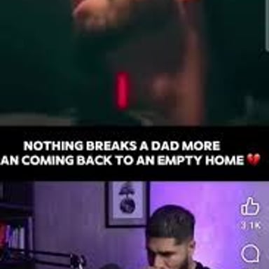 A person calling into an apparently empty house.