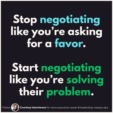 A person using a persuasive approach to arrange an outcome.