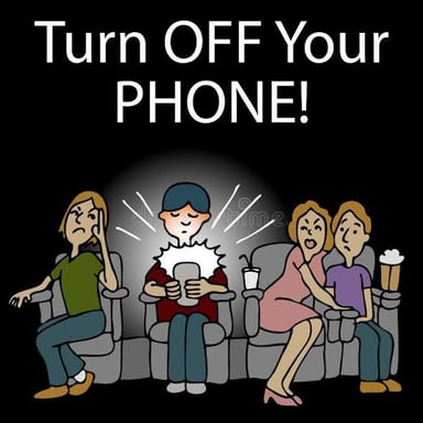 An irritating person behaving disruptively around other people.