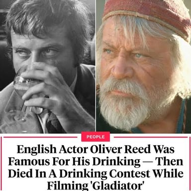 Portraits of actor Oliver Reed, neurologist and author Oliver Sacks, and filmmaker Oliver Stone.