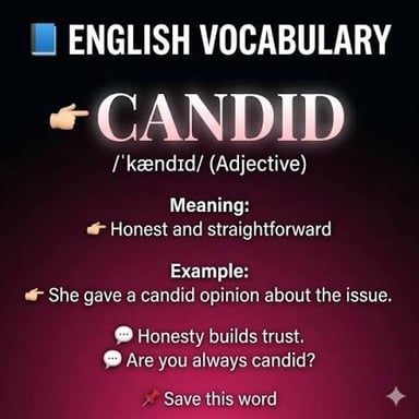 A person speaking candidly with a natural, sincere expression.