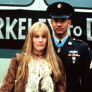 Forrest Gump and Elle Woods portrayed in their respective films.