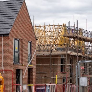 A Bellway Homes housing development in the United Kingdom.