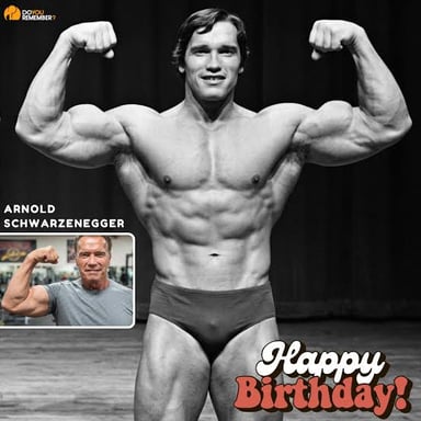 Arnold Schwarzenegger, who was born in Thal, Austria.