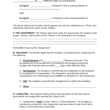 A person signing a document related to transferring property rights.