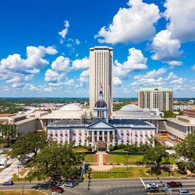 The Florida State Capitol in Tallahassee.