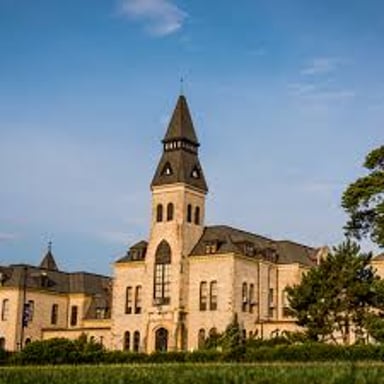 The Kansas State University campus in Manhattan, Kansas.