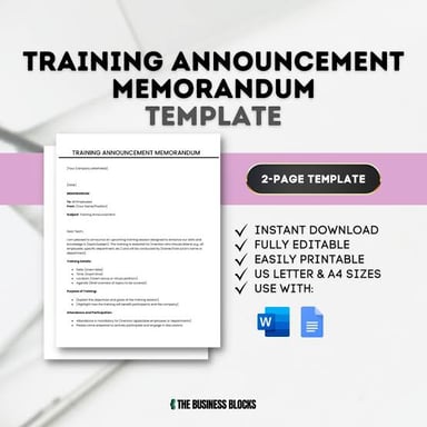 A brief written office announcement addressed to a workplace.