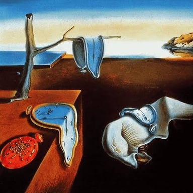 A surreal scene depicting something unusually strange