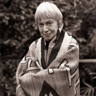 Portrait of author Ursula K. Le Guin.