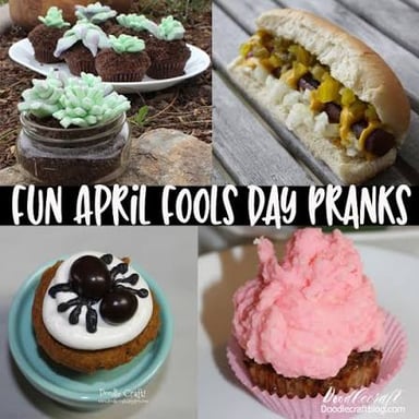 A lighthearted, harmless April Fools' Day joke.