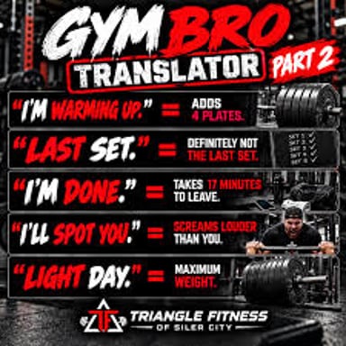 The phrases “gym bro” and “tech bro,” illustrating words that follow gym or tech.