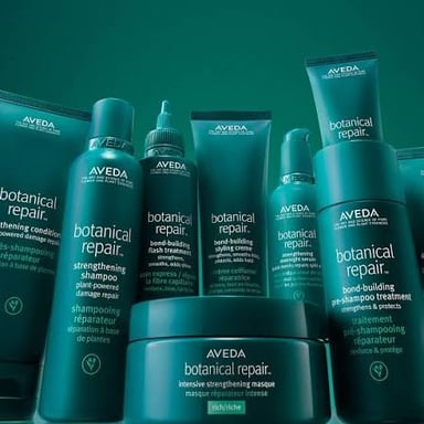 Aveda hair-care products from the vegan beauty brand.