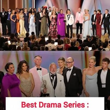 Promotional imagery representing the television dramas The Pitt and The Crown.