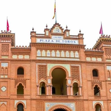 Las Ventas, the bullring in Madrid associated with bullfighting cheers.