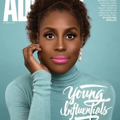 Portrait of Issa Rae, the actor and creator of Insecure.