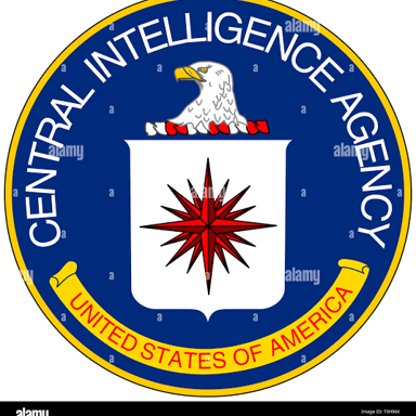 The seal of the U.S. Central Intelligence Agency.