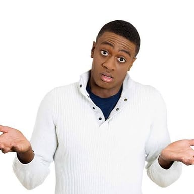 A person gestures inviting someone to ask a question.