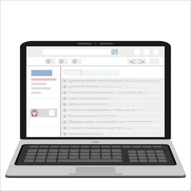 A digital inbox displaying incoming email messages.