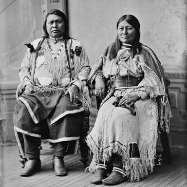 A display about Ute Indigenous history and culture in Colorado.
