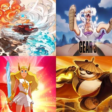A visual representation of a familiar movie character archetype